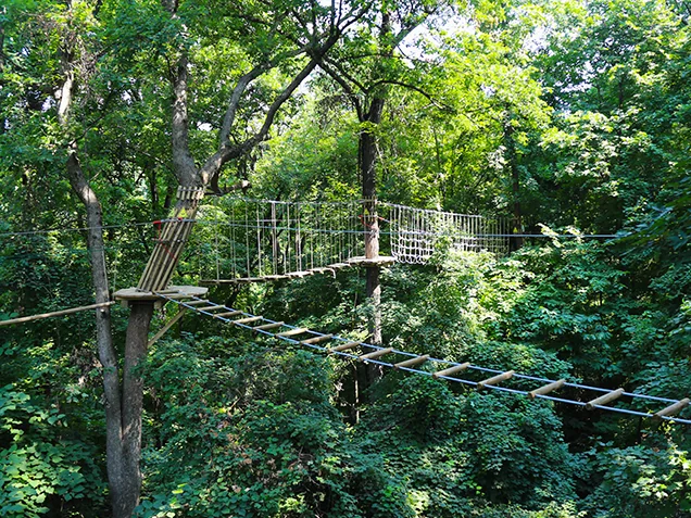 Go Ape outdoor adventure ropes course St Louis