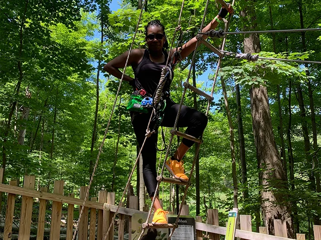 Zipline Cleveland - Go Ape Zipline and Treetop Adventure