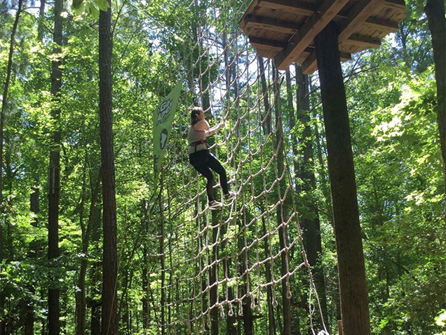 Zipline Raleigh - Go Ape Zipline and Treetop Adventure