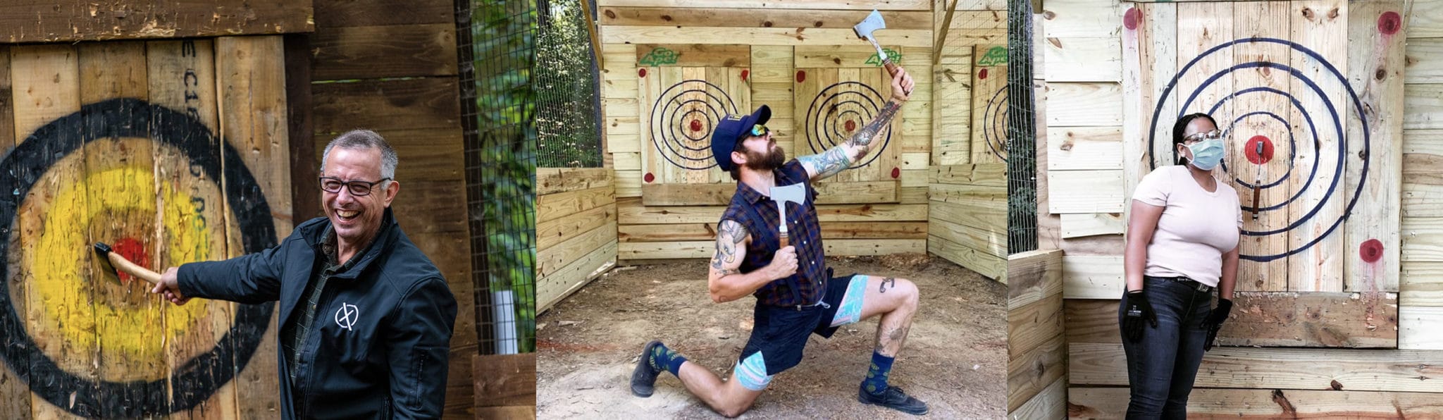 Axe Throwing League Go Ape Zip Line Treetop Adventure