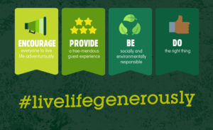 Live Life Generously: The Go Ape-ril Stewardship Campaign