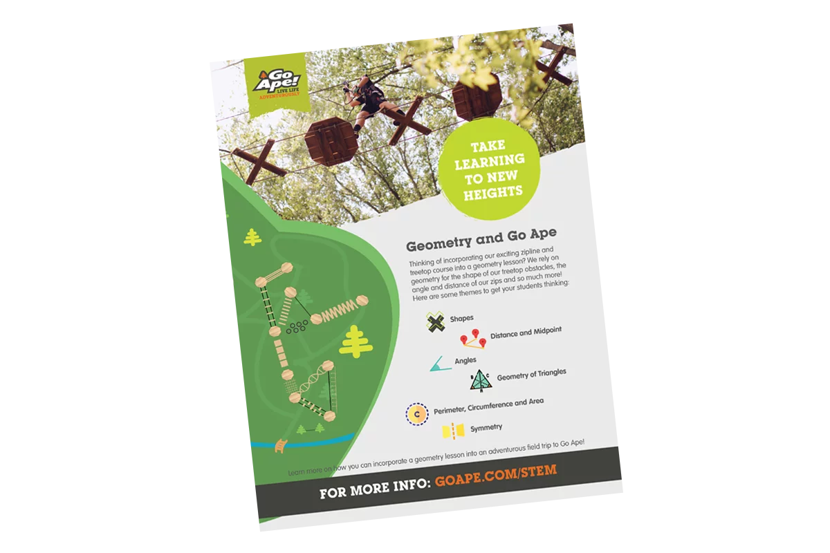 geometry field trip ideas for schools, camps, and teams