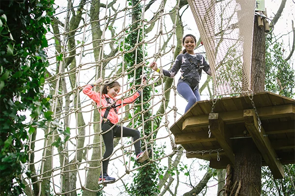 Treetop Journey high ropes course - zipline near me - Go Ape Zipline & Adventure Park