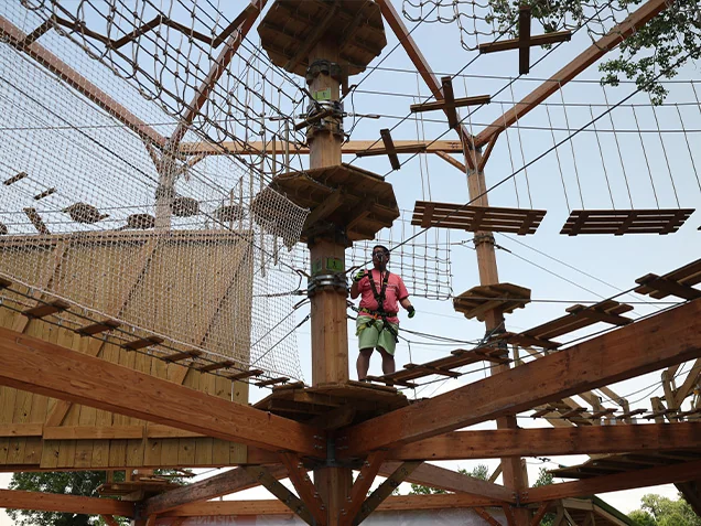 Treetop Journey at Go Ape Zipline & Treetop Adventure Houston