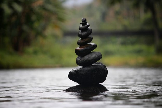 Calming cairn