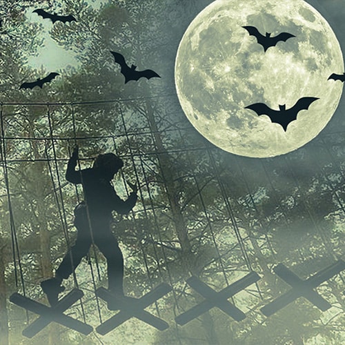 Frights at Height Scare Trail for Halloween at Go Ape