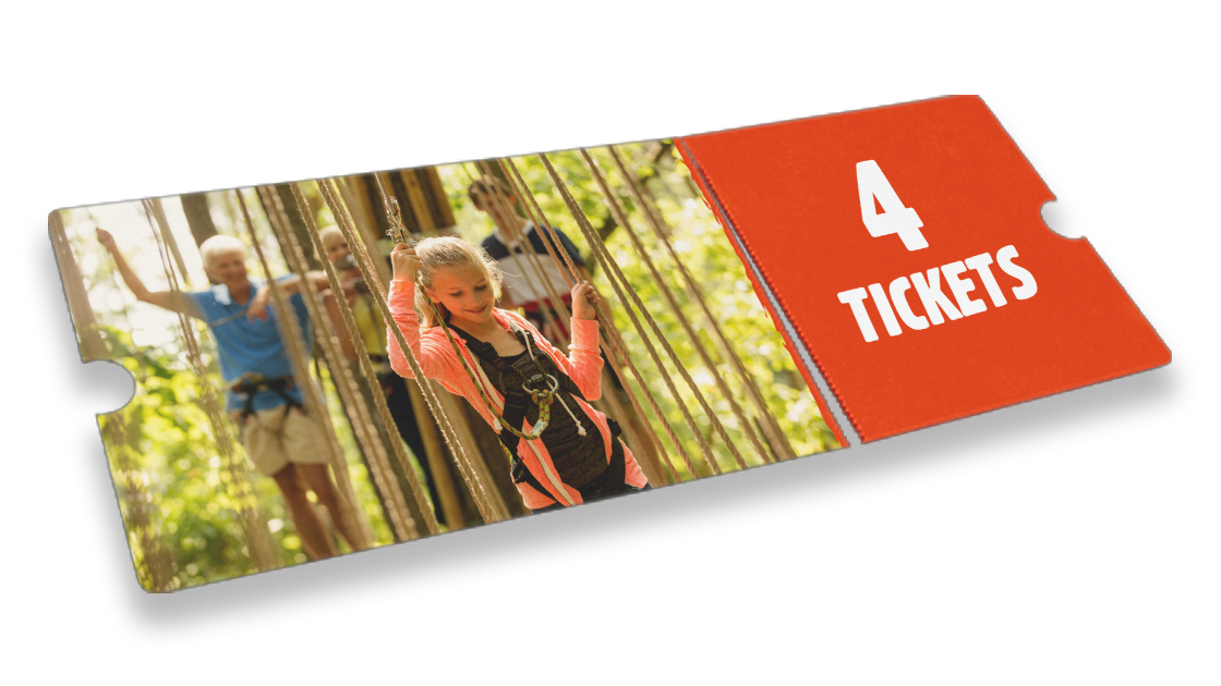 Outdoor Gift Discounts - Go Ape Zipline & Adventure Park