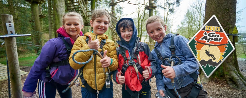 Go Ape Scouts Fundraising