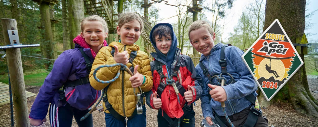 Scouts Fundraisers - Go Ape Zipline & Adventure Park