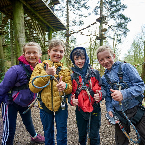 Birthday Parties for kids and teens at Go Ape Zipline & Adventure Park