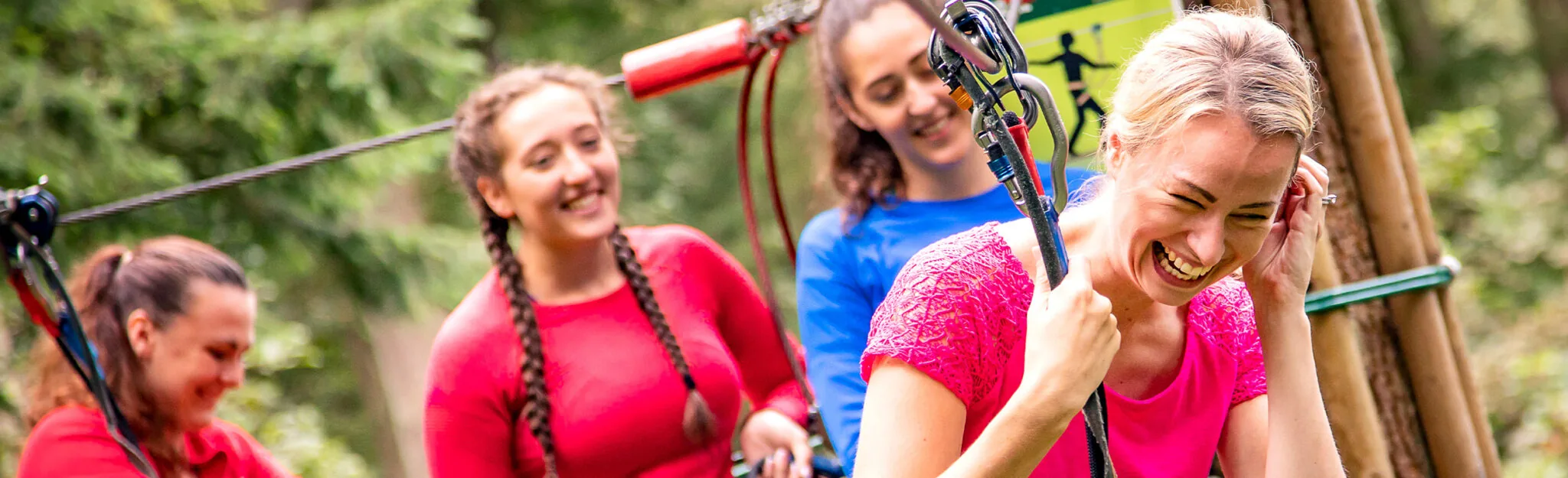Bachelor and Bachelorette Party Ideas - Outdoor Bachelor & Bachelorette Party Plans at Go Ape Zipline & Adventure Park