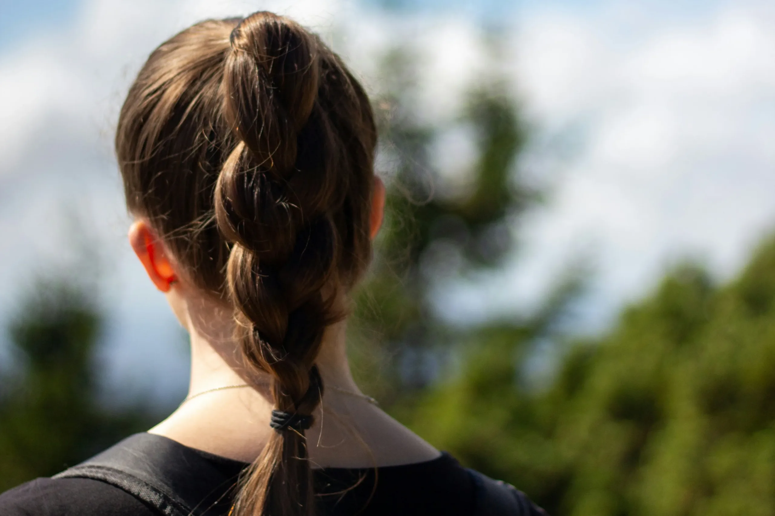 braided ponytail