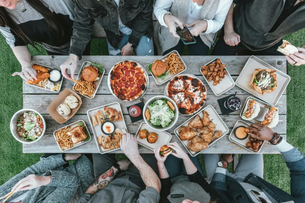 large meal