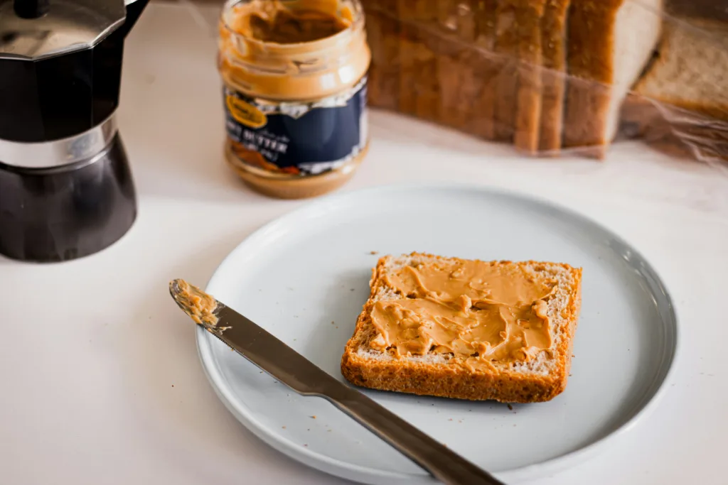 peanut butter toast